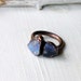 Copper Opal Ring Lightning Ridge Stone October Birthstone Natural Raw Gemstone Artisan