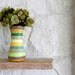 Vase / brown and green vase / neutral home decor / large vase / earthy colors