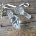 Vintage Glass Crystal Bottle Stoppers Lot of Two