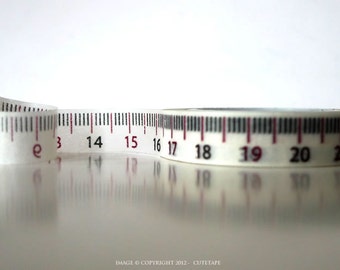 Thin Ruler Washi Tape 10mm Deco Tape (Chugoku)