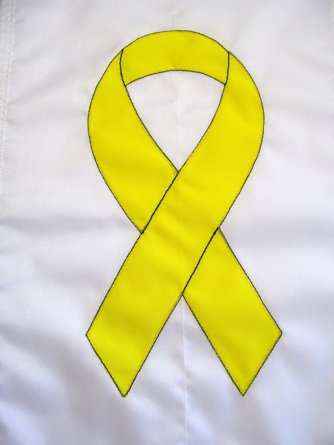 Yellow Ribbon Military Support 12 inch by 18 inch Garden Flag