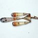 Reserved for Brita /// Final Payment /// Art Deco 10k Gold and Dentritic Agate Pendant