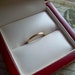Vintage 14KP Yellow Plumb Gold Wedding Band Beautiful find Stamped PMS 14KP size 6