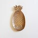 Vintage Brass Pineapple Tray - Jewelry Holder - Business Card Holder