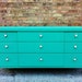 Vintage Mid Century Dresser In Spearmint