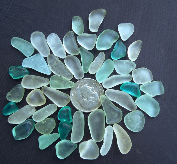 Sea Glass or Beach Glass of Hawaii AQUA SALE SALE Little