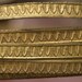 Brass Ring Stock Shank Cathedral Windows Pattern Heavy Textured Metal Wire - Rings Bracelets Pendants Metalwork