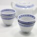 vintage tea/saki set