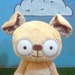Huffington the beige monster- reserved for Ravienna