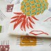 Vintage Fruit Cotton Fabric Prints Remnants Fabric Destash Fabric Grab Bag