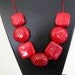 Kazuri Beaded Necklace, Statement Necklace, Fair Trade