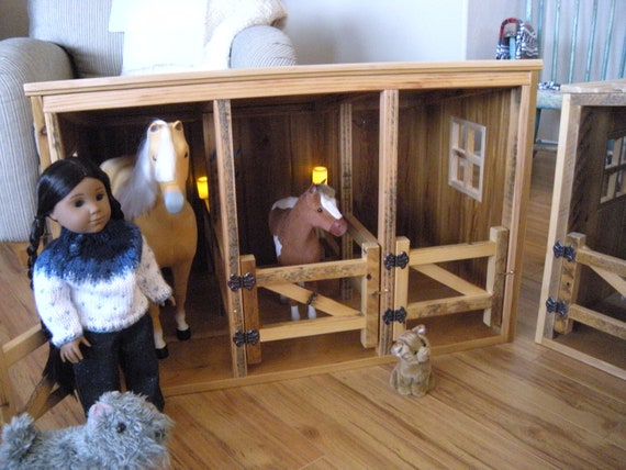 american girl horse stable