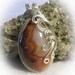 Lake Superior Wire Wrapped Gem Stone Pendant