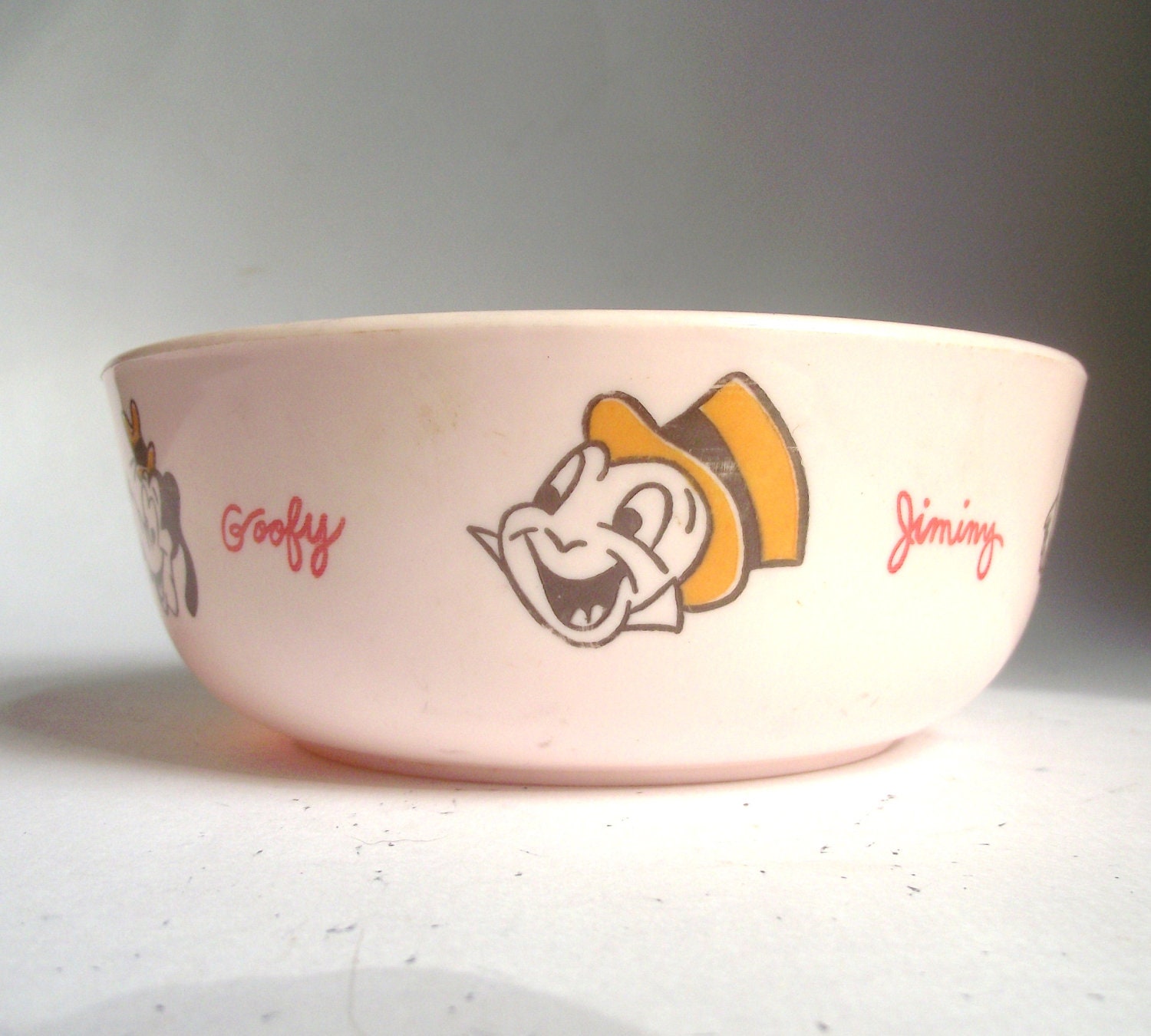 Vintage Disney Characters Cereal Bowl Eagle Brand