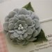 Felt Flower Headband in Grey - Newborn Headbands, Baby Headbands, Baby Girl Headbands to Adult Headbands