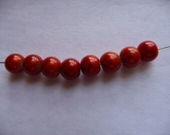 SALE!! Wonder Bead, Round, 6mm, Orange, Pkg Of 18 SALE!!