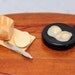 Dollhouse Food Miniature Bread Fried Eggs in Pan