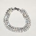 Lovely Vintage 3 Strand Rhinestone Bracelet