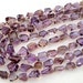 Brand New Stock, Full 8 Inch Strand, AAA Quality RARE AMETRINE Step Cut Faceted Nuggets Briolettes,12-18mm size,Superb Item at Low Price