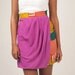Draped African pleated print Skirt SIZE 4