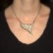Fragment -Porcelain Necklace with details of mushroom and coral, natural history, tooth, bone