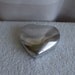 Heart Shaped Silver Jewelry Trinket Box, Metal, Jewelry, Rings, Treasures