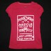 Red Heart is a Muscle t shirt, white image, children small - punk, crimethinc, anarchist, resistance