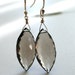 Jewelry Earrings Last Pair - Earrings Smokey Topaz Gemstone Earrings, Gift for Her, Christmas Gift Last Pair, Luxe Jewelry