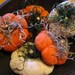 Orange and White Mini Pumpkin Bowl Fillers with Dried Naturals