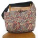 CROSS BODY BAG Large Bag Shoulder Bag Hobo Bag Paisley Bag Crossbody Bag Crossbody Purse Hobo Purse Hippie Bag Boho Bag Vegan Bag