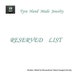 Reserved listing