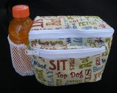 Dog Commands Fanny Pack/Dog-Walking Bag/Chemo Pump Bag, Zippered Front Pocket. Free Shipping U.S.