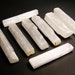 8 pcs Selenite Genuine raw natural wands stick