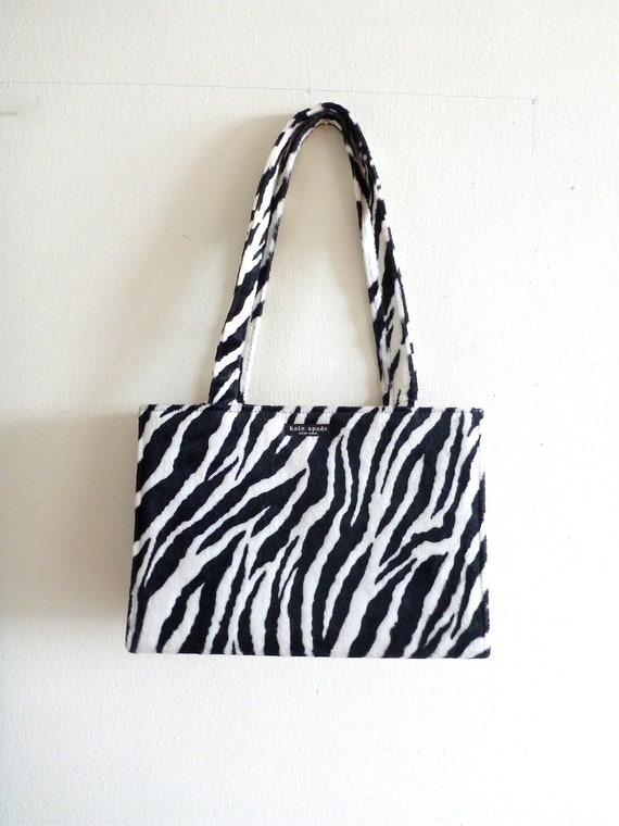 kate spade zebra tote