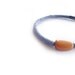 Crochet Hoop Choker Necklace Paloma Gray Celosia Orange