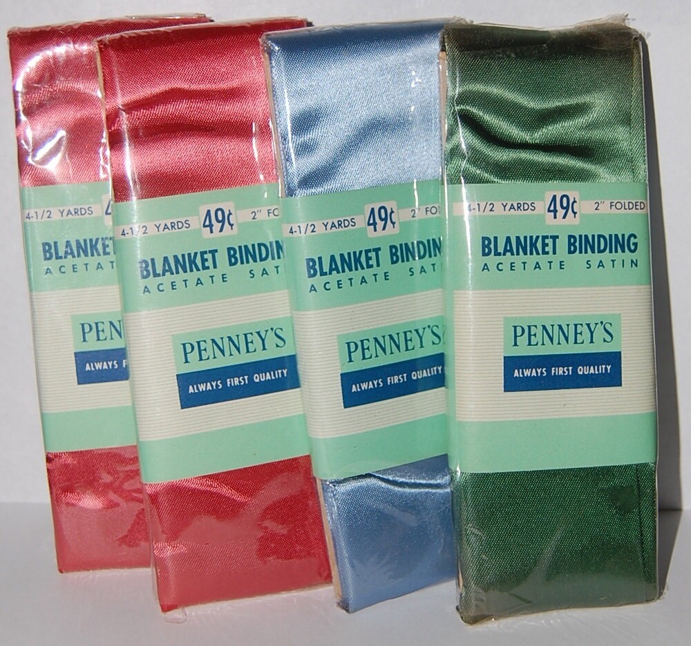 Vintage Blanket BindingSatin4 PackagesSewing