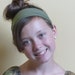 Army Green Stretchy Headband