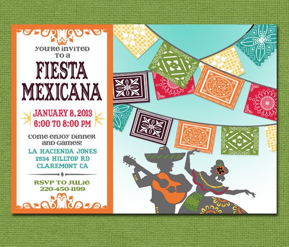 Sample Mexican Invitations 5