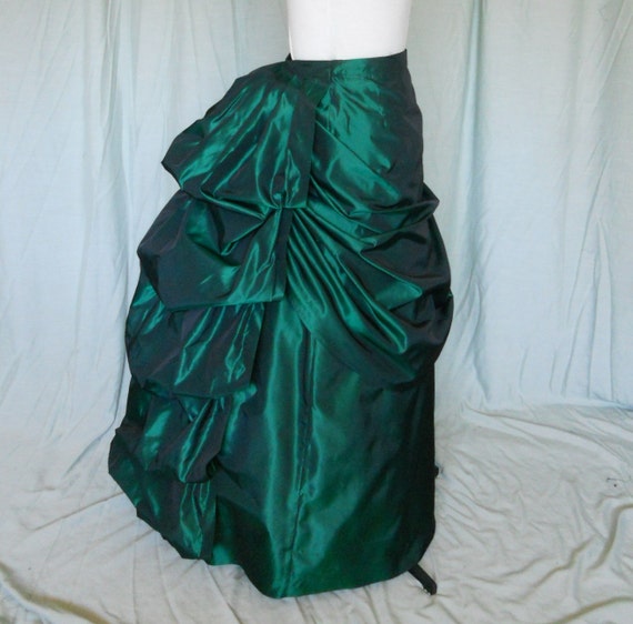 Victorian Steampunk Style Bustle Skirt in by britishsteampunk