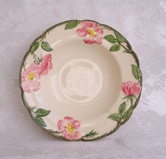 Franciscan Desert Rose Rimmed Soup bowl