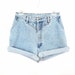 90's High Rise Studded denim shorts size - M - Waist 30"