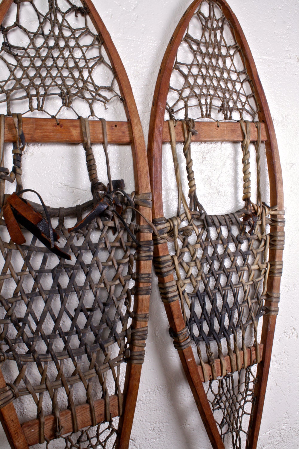 Vintage Snowshoes Rustic Cabin Decor