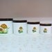 RESERVED Vintage Miniature Mushroom Canister Set Tiny Child Size