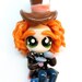 Mad Hatter - Miniature Sculpture - Charm Pendant