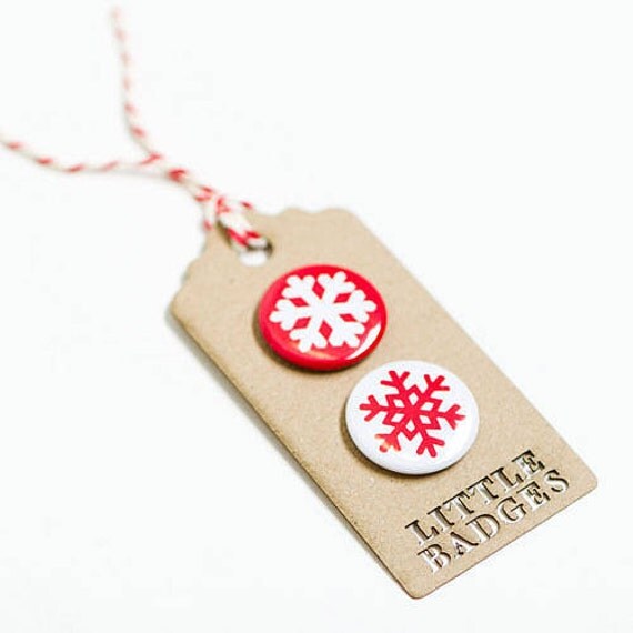 items similar to christmas little badges gift tags on etsy items similar to christmas little badges gift tags on etsy