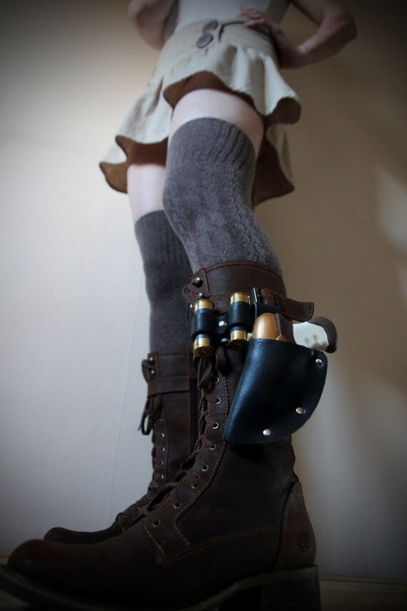 thigh high holster boots