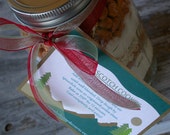 Butterscotch Cookies gourmet mix in a jar - mason jar hostess, teacher, coach, cooking party favor, edible favor, man gift Il_170x135