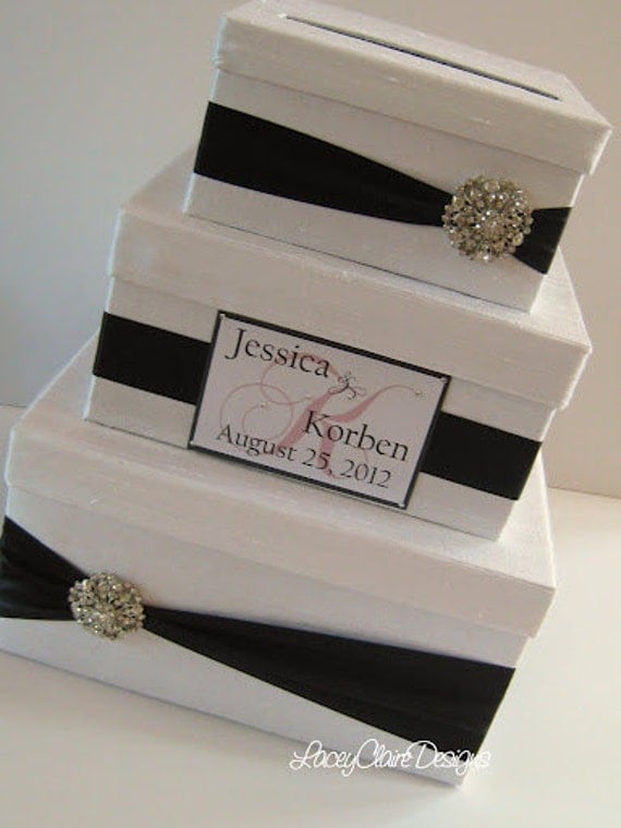 Wedding Gift Box Card Box Money Holder Custom Made