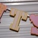 It's A Girl Baby Banner Letter Banner ... Pink Green Orange Yellow ... READY TO SHIP ... adjustable ... custom options available