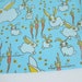 Garden Friends Fabric Funny Bunnies Teal Last Yard